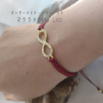 ブレスレット マクラメショップLeo