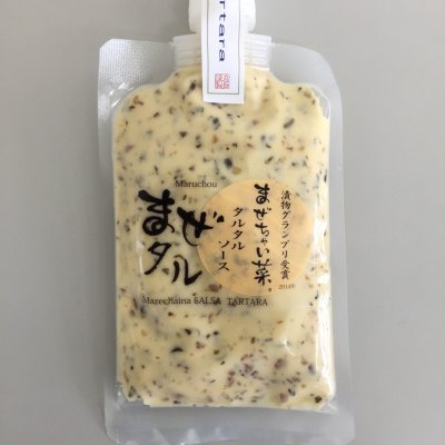 丸長【日本一お漬物】まぜちゃい菜 タルタルソース まぜタル 120gチューブ