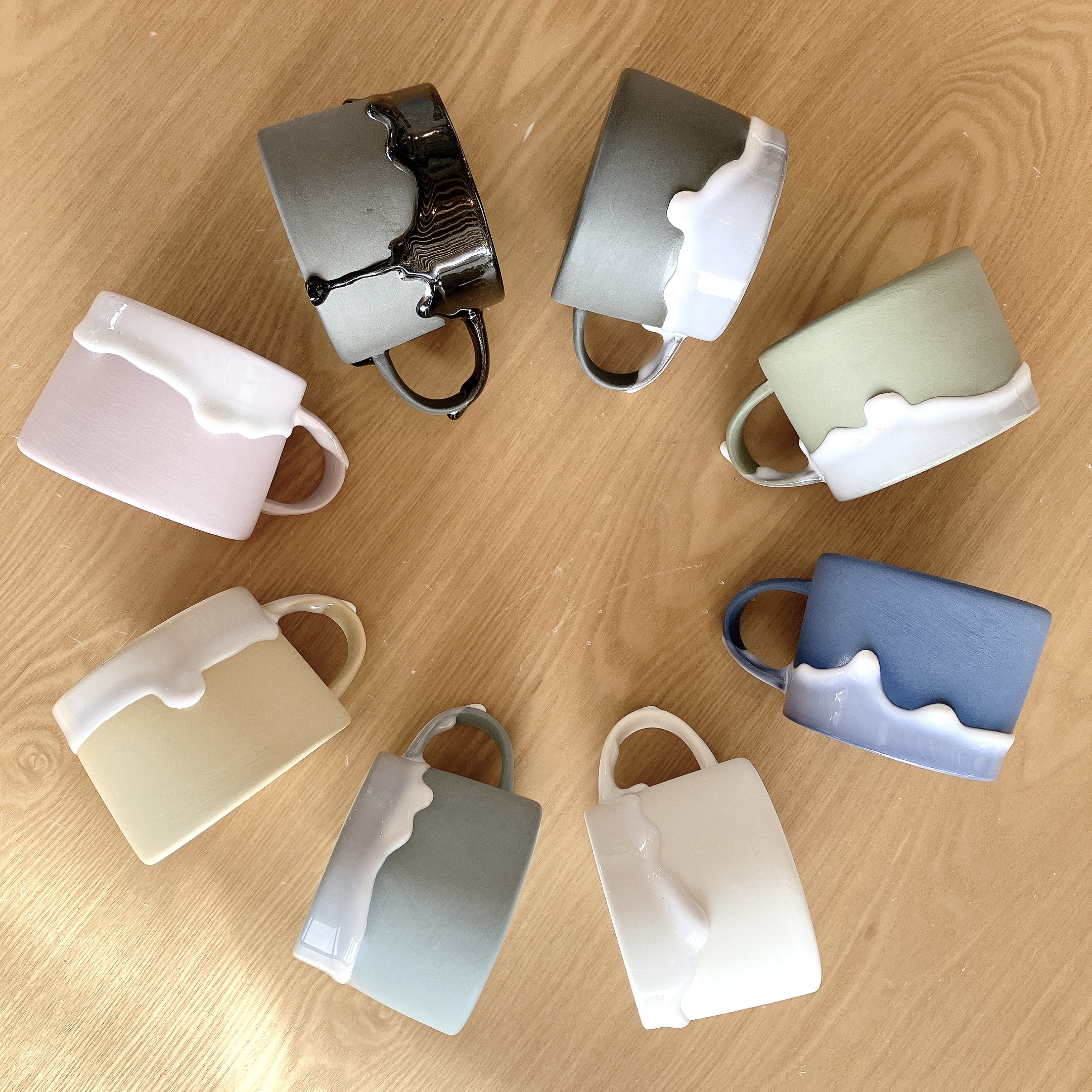 ☆松浦　☆美品　チビ工房オリジナル　ST ドリッピーマグ / ピンク