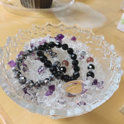 浄化用さざれ石500g(水晶・アメジストミックス)