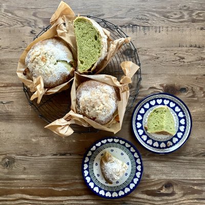 【11月限定パン!テーマはチョコ♪】温かい飲み物とぜひ食べて欲しい maricopainおすすめ月替りパン トリュフ・パン・ド・ミと抹茶ホワイトチョコパン 毎週金曜発送