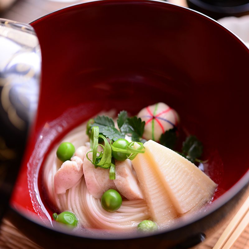 花手まり麩 手まり麩糸がけ お花の生麩 30個入 花手まり麩 手まり麩糸がけ お花の生麩 30個入