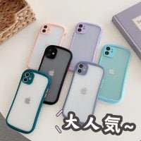 iPhoneケース　⑥　スマホケース ソフトケース　アレンジ 女子 カバー かわいい アイフォン シンプル