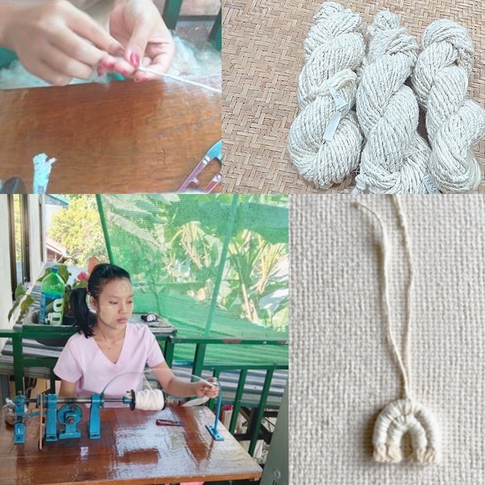 ミャンマー｜女性の就労支援｜真綿糸の手作りマスコットのイメージその１