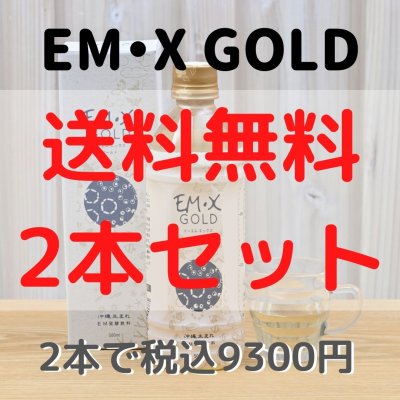 【送料無料!!】【2本セット】「EM・X GOLD」善玉菌がつくる新しいカタチの発酵飲料
