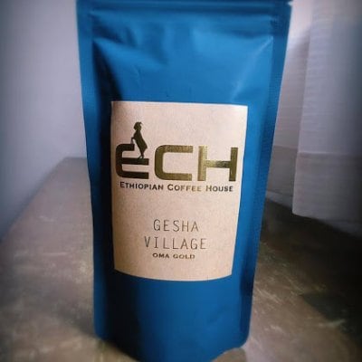 《超希少高級ロット》エチオピアゲシャ種 コーヒーロースト豆 Gesha Village Oma Gold Natural 100g【Ethiopian Coffee House】