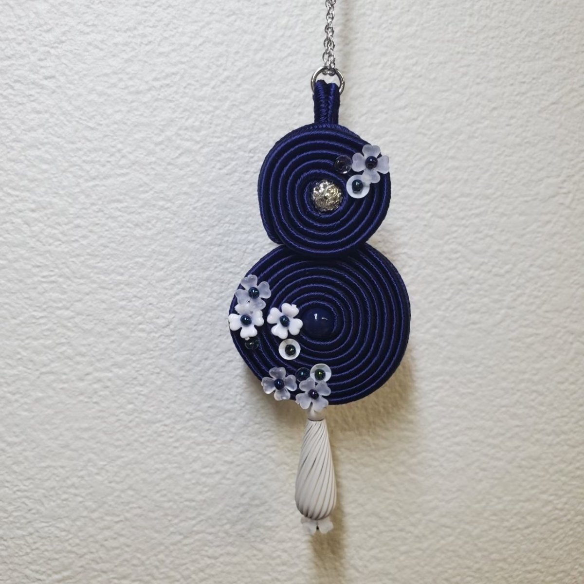 ソウタシエ ジュエリー【 ”UZU” ネックレス】◇✼◇ヨーロッパ伝統刺繍◇✼◇
