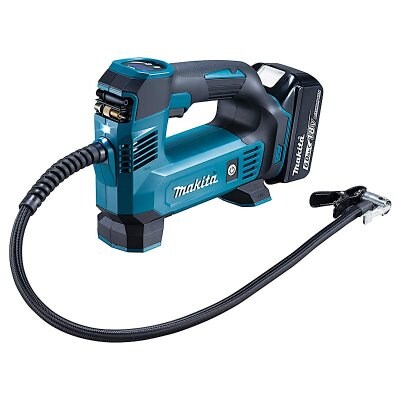 マキタ 充電式空気入れ MP180DRG バッテリBL1860B・充電器DC18RF・ケース付