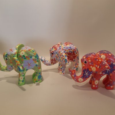 カラフルゾウさん3点セット
