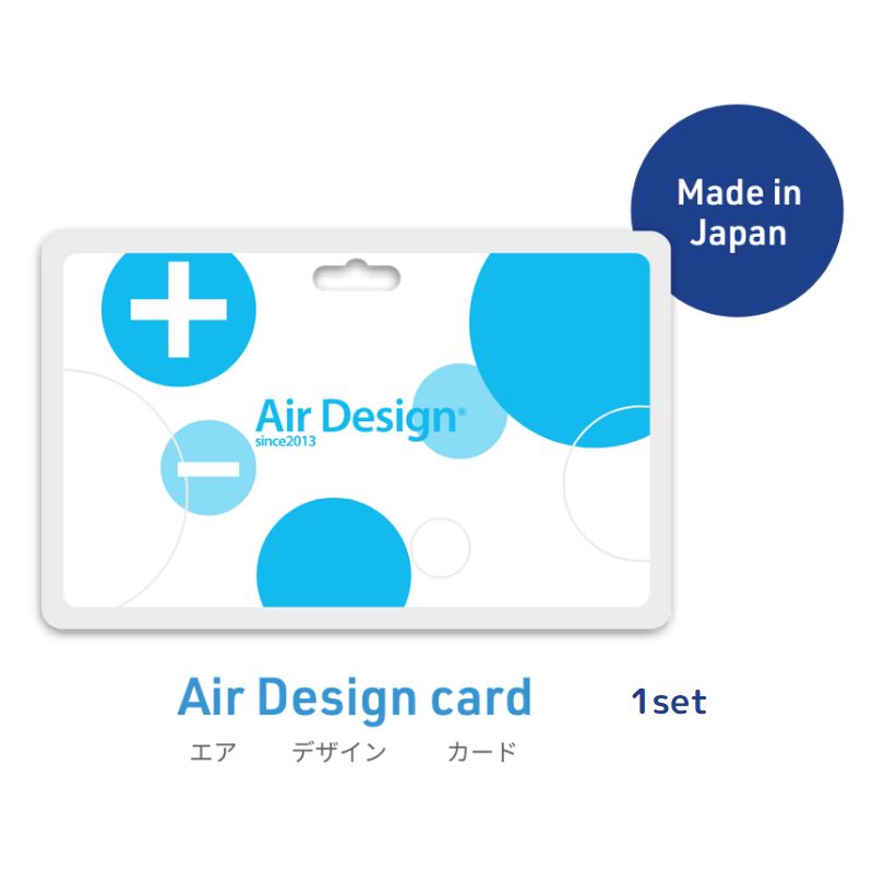 AirDesigncard エアデザインカード空気清浄・消臭カード ストラップ付