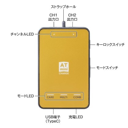 ATmini CHARGE ゴールド Amazon.co.jp: ATmini CHARGE(イエローゴールド) ATmini史上最少