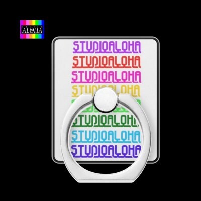 スタジオアロハオリジナル デザイン携帯リング001
