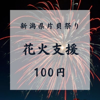 片貝祭り花火打ち上げ支援　１００円
