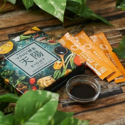 植物発酵食品マクロビ酵素「天陽」長期発酵熟成原液100%(1箱30包入り)