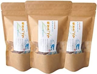 熊本県産 そのまま食べれる 菊芋チップス40g 国産 無添加 ノンカフェイン3袋