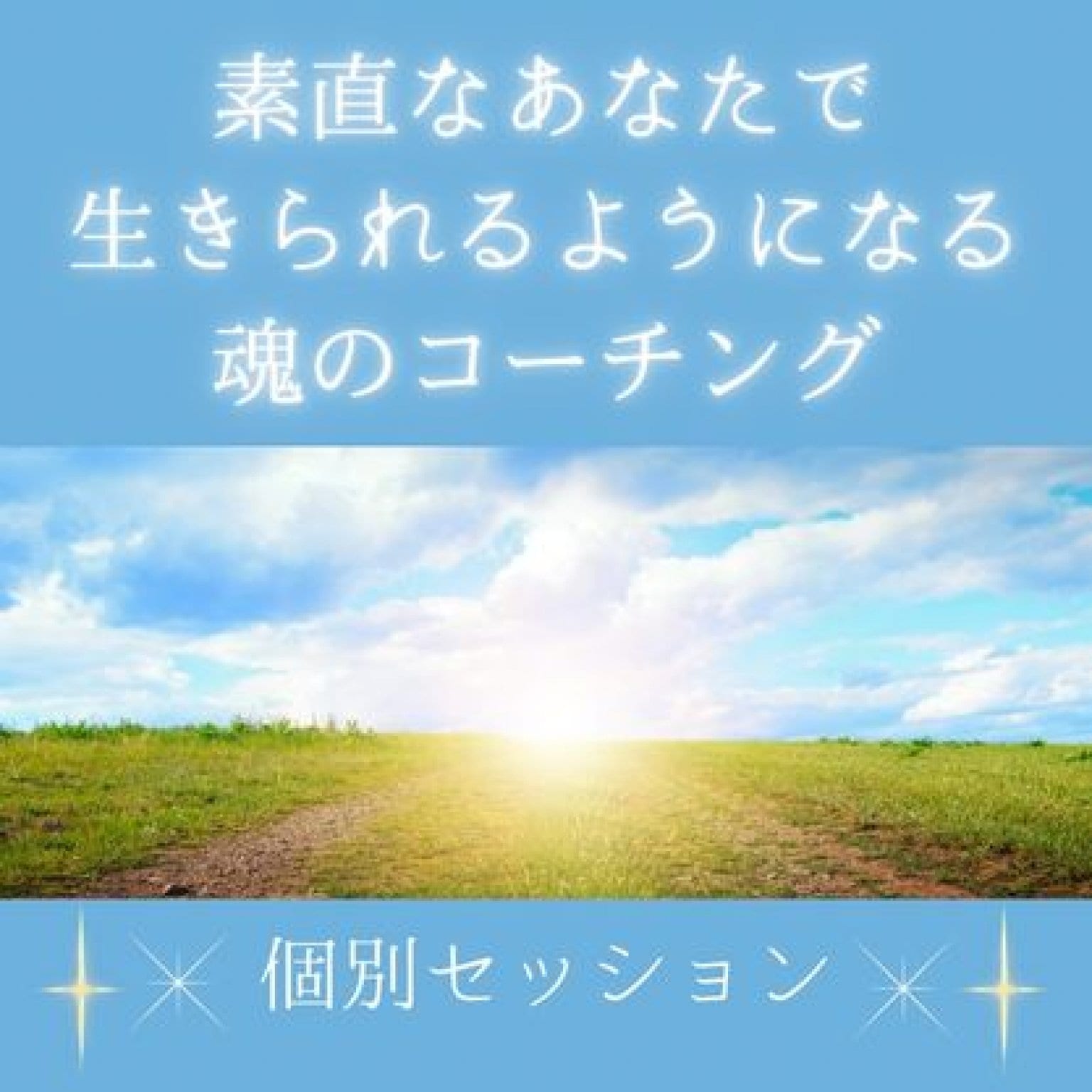 初回限定お試しセッション 素直なあなたで生きられるようになる魂のコーチング 個別セッション