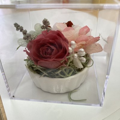 店頭販売・プリザードフラワー
