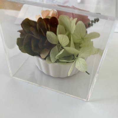店頭販売・プリザードフラワー
