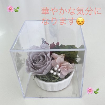 店頭販売・プリザードフラワー