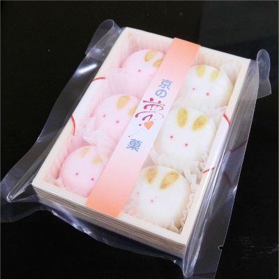 うさぎほうずい 6個入 桂利休 京都関西おみやげ市 ツクツク 通販 モバイル 最もお得な高ポイント還元通販サイト