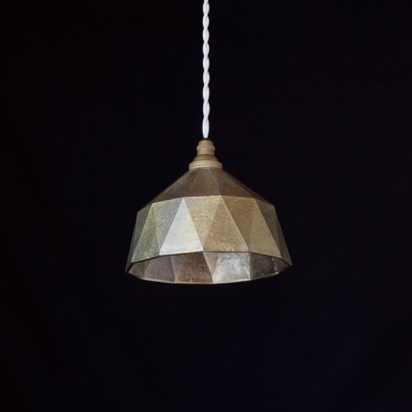 futagami ペンダントライト　明星(小) 楽天市場】FUTAGAMI ペンダントランプ 明星 小 黒ムラ 真鍮 鋳肌