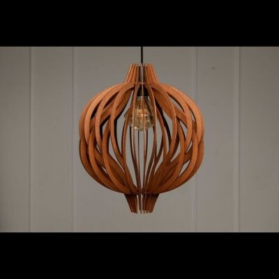 【Art Deco Wood Lamp】 Lampshade Aタイプ