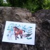 働く馬「ヤマト」の里山応援チケット　☆お礼品「山と馬プロジェクト」オリジナルポストカードつき☆