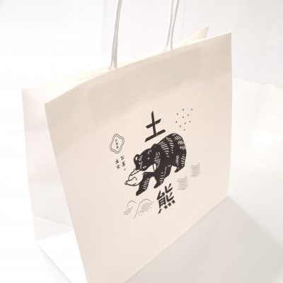 土熊 オリジナルショッパー紙袋 (Lサイズ)