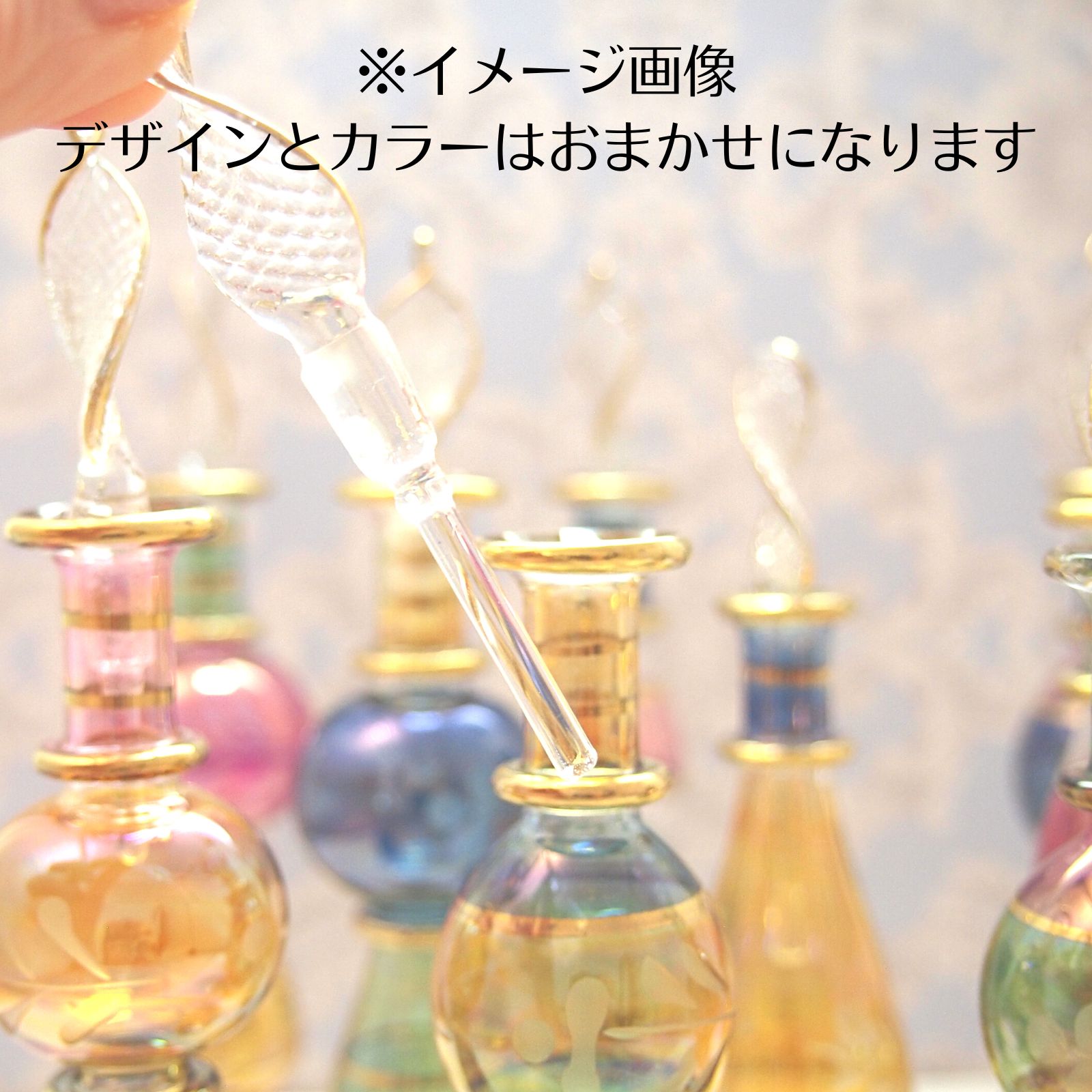 レア？！☆ 新品エジプト香水瓶100本（11~15cm） - 置物