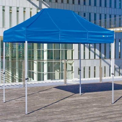 イベントテント かんたんてんと3 KA/1.5WA 1.8m×2.7m オールアルミフレーム 送料無料(一部地域除く) ワンタッチ タープ 日除け 日よけ