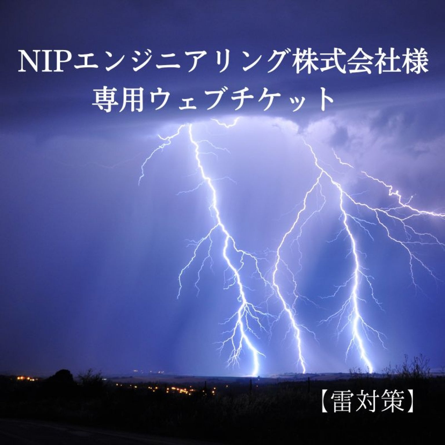 NIPエンジニアリング株式会社 様専用チケット
