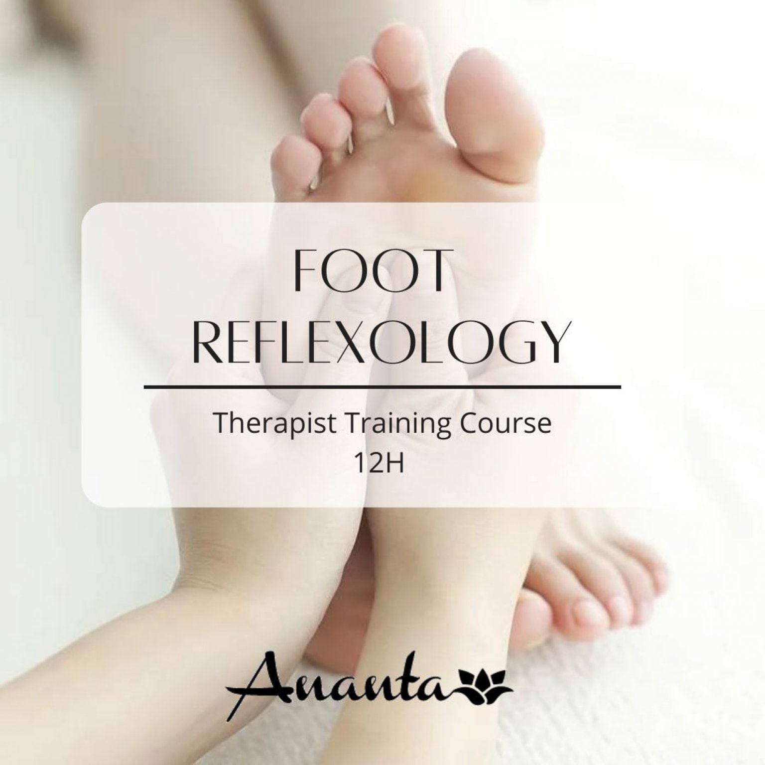 【セラピスト養成講座】​FOOT REFLEXOLOGY course