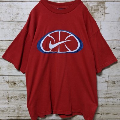 Nike Tシャツ 90年代|銀タグ ビッグロゴ 背面スモールスウッシュ 好デザイン |ナイキ|oldcloset|オールドクローゼット