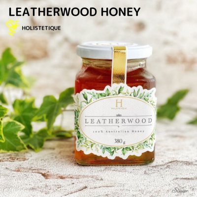 レザーウッド蜂蜜 Leatherwood 380g Holistetique オーガニック蜂蜜 オーストラリア産 生はちみつ Sinar シナール