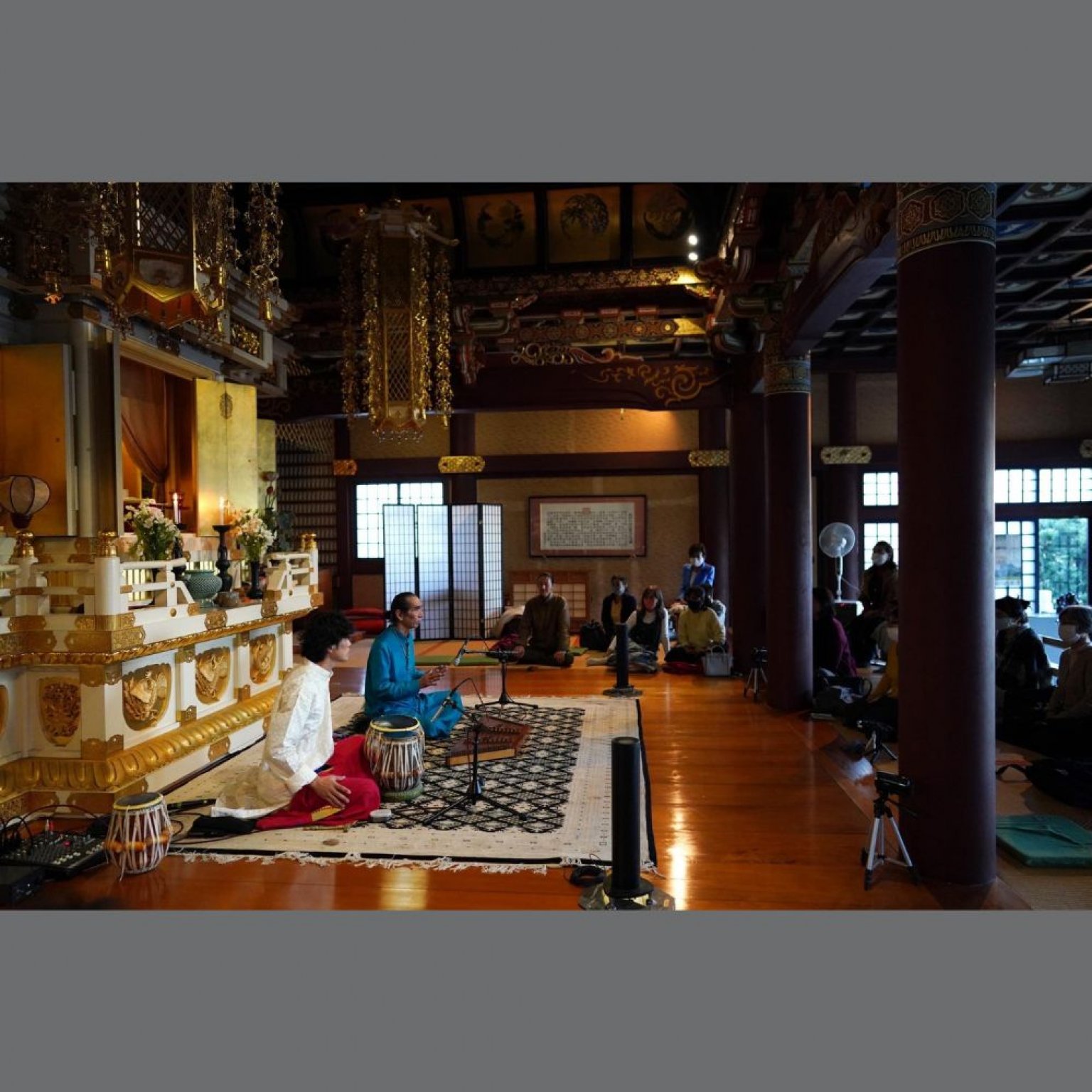 【高校生以下チケット】2023年10月7日(土) 14時〜16時｜世界的アーティスト｜Asit Poddar来日｜観音堂で聴く『インド天空の響き』｜八王子・信松院