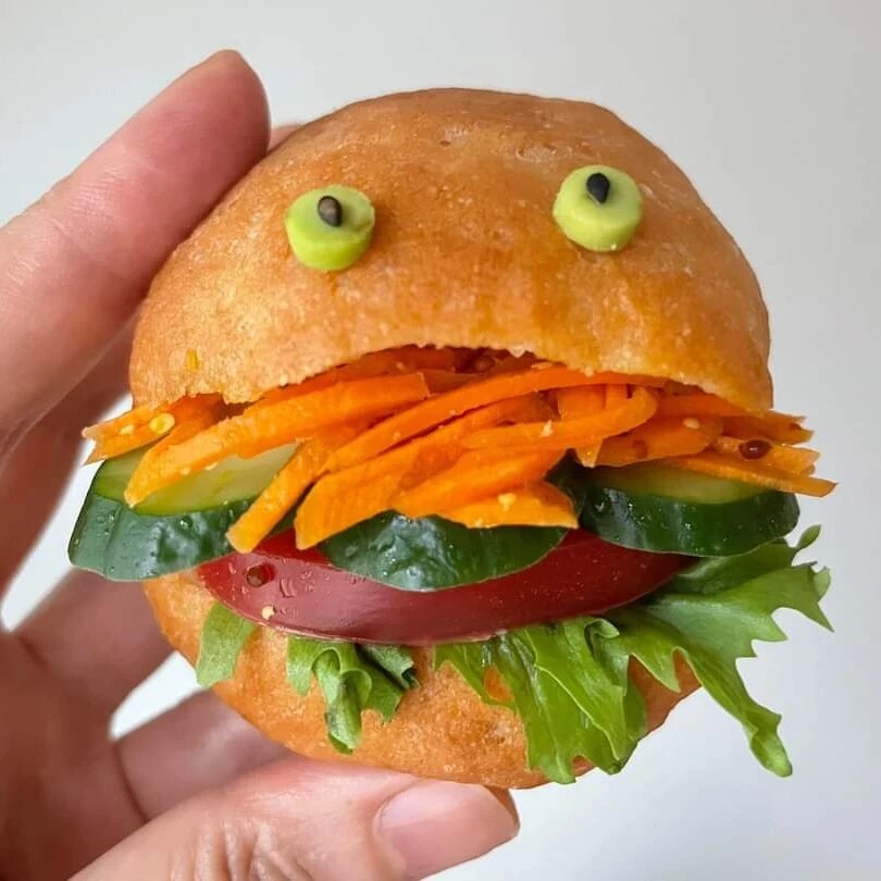 【動画レッスン】可愛くてもちフワ！　米粉のデコバーガー＆ミニピザ