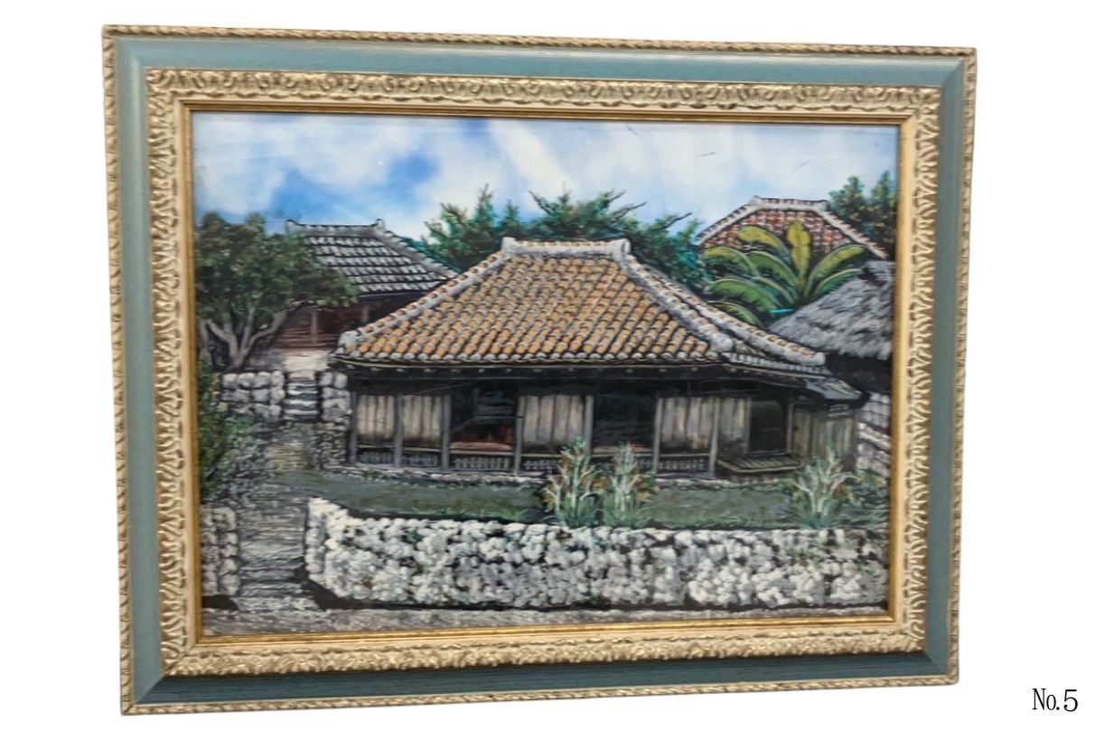 沖縄絵画】沖縄古民家 Okinawan traditional house[5]