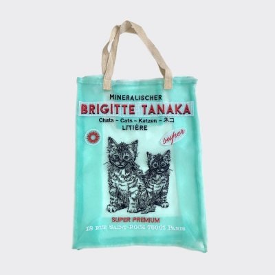 【BRIGITTE TANAKA】オーガンジーバッグ（Chat）