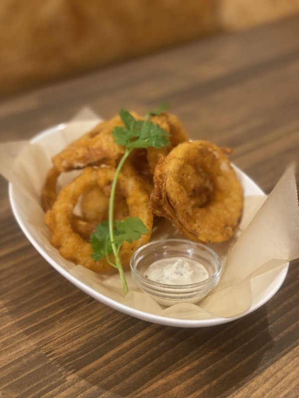 Onion ring fries オニオンリングフライ