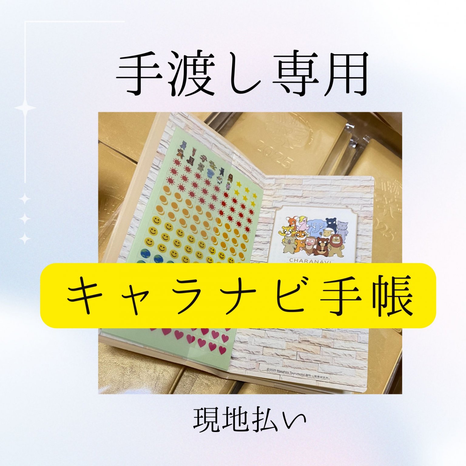 キャラナビ手帳　　手渡し専用　チケット