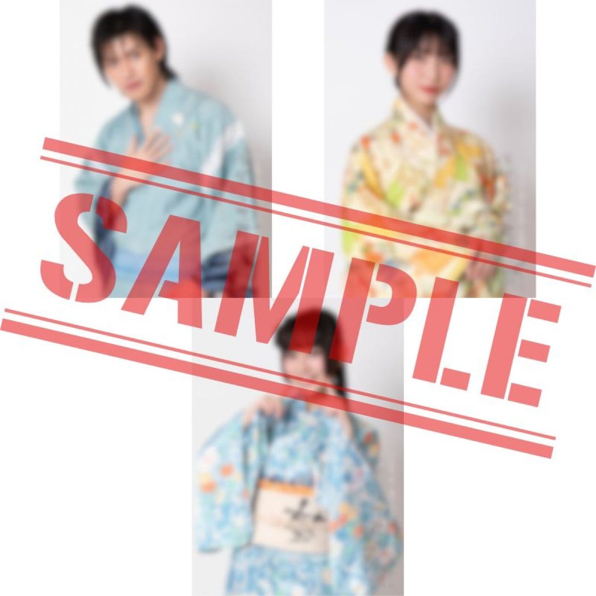 江戸バク　2L版ブロマイド（L版宣伝写真付き）