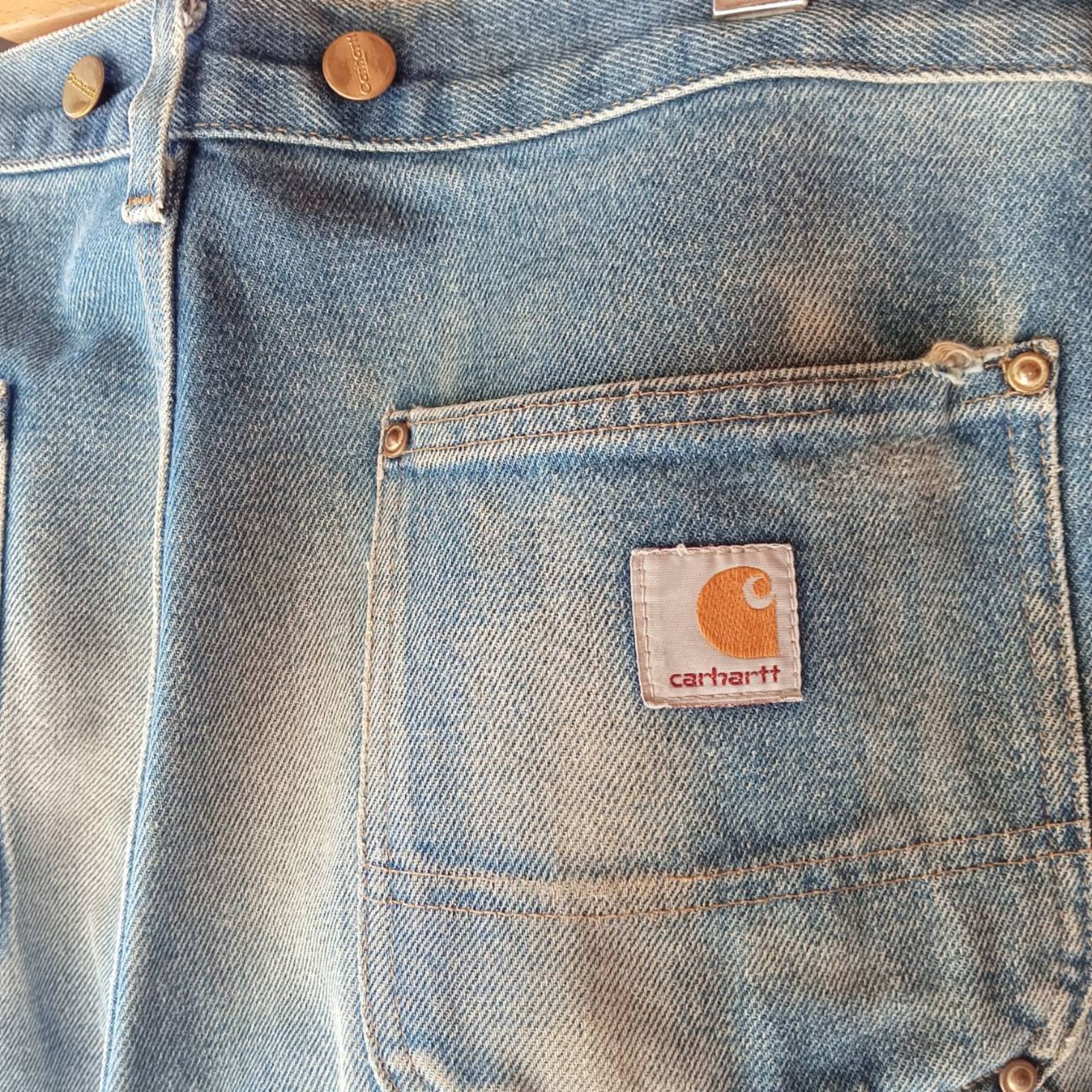 高ポイント】名品 Carhartt ダブルニーペインターパンツ メンズM