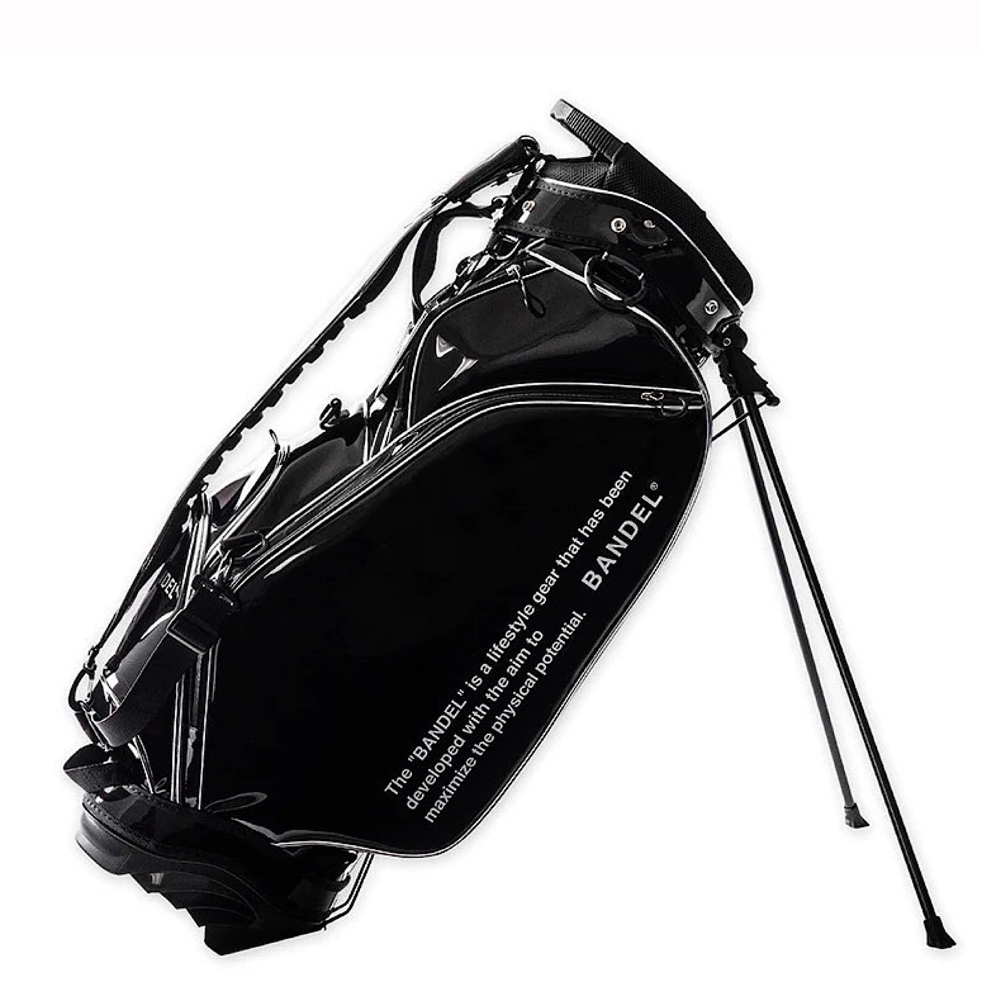 BANDEL Clear Tour Caddy Bag クリア ツアー キャディバッグ スタンドバッグ