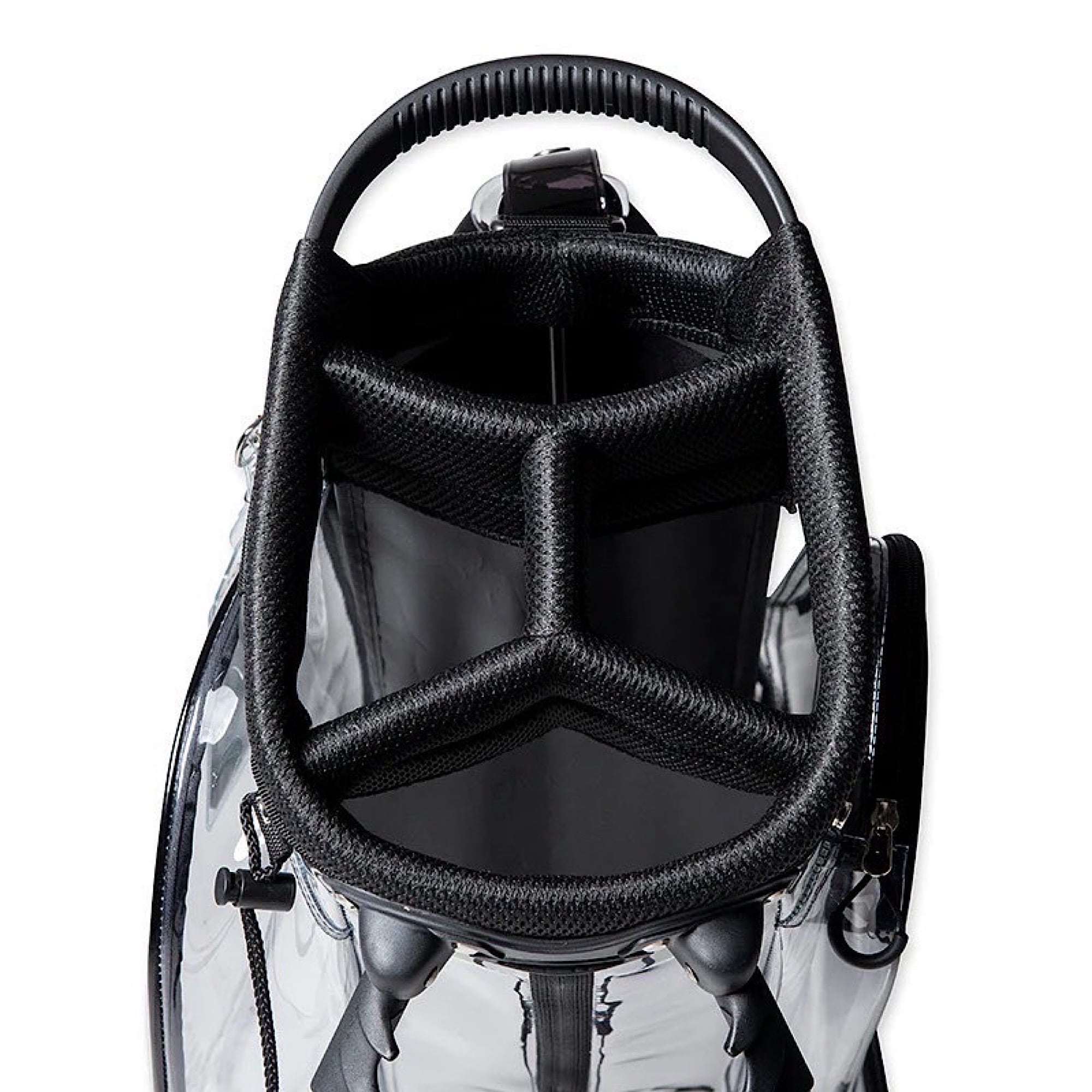 クリア素材 ゴルフキャディバッグ エンボスクロコ クリアキャディバッグ【クリア】 : Golffreaks