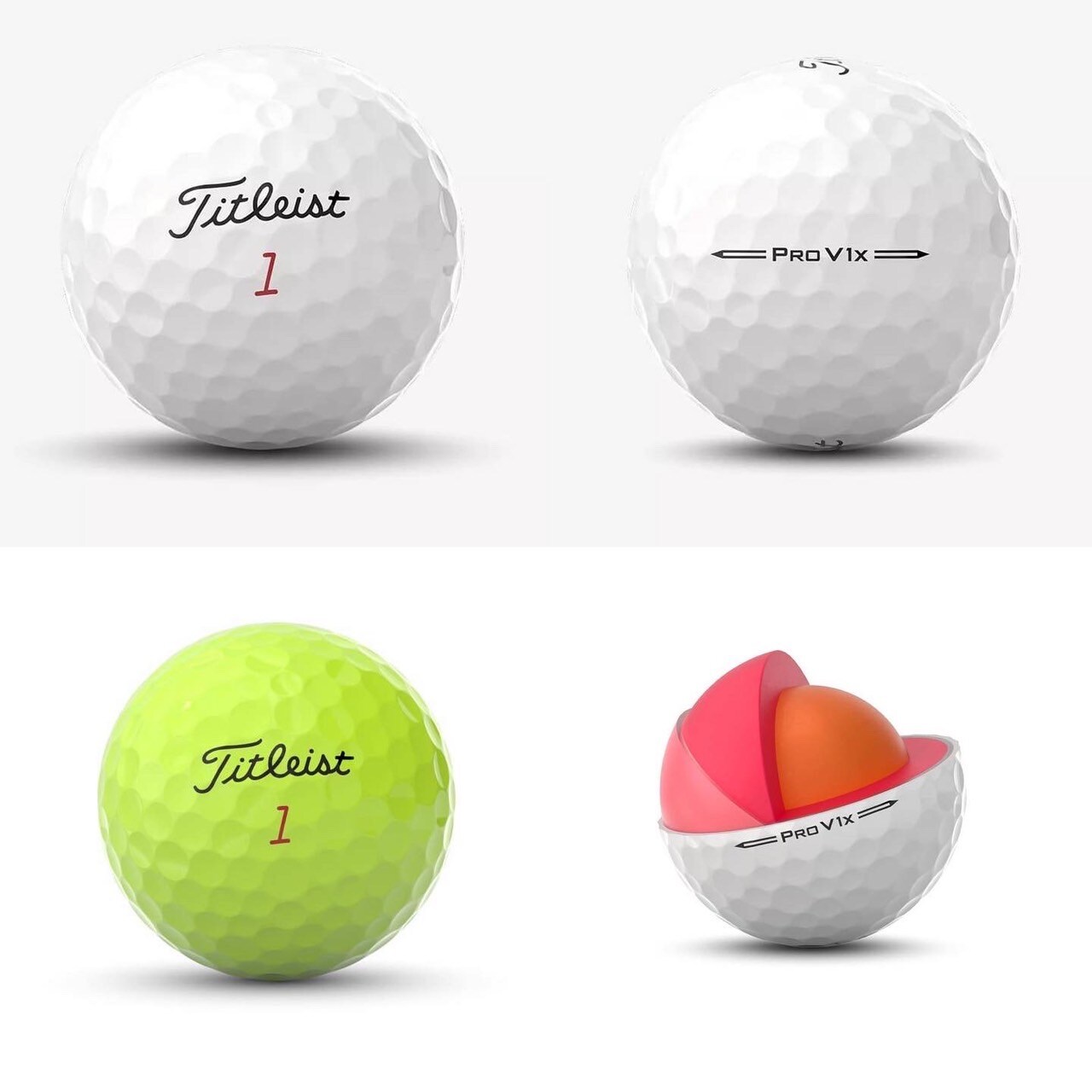 最新モデルのみ　無傷ランクS タイトリストProV1X イエロー　24個 Titleist - 【中古】 【送料無料】 ロストボール タイトリスト