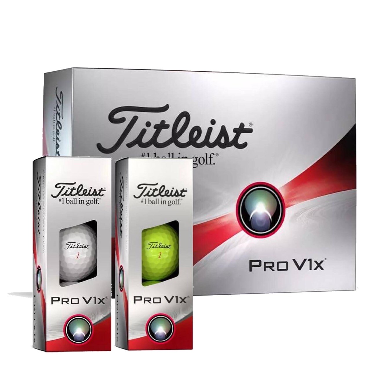 値下げ】Titleist PRO V1X イエロー ローナンバー（NO.1〜4