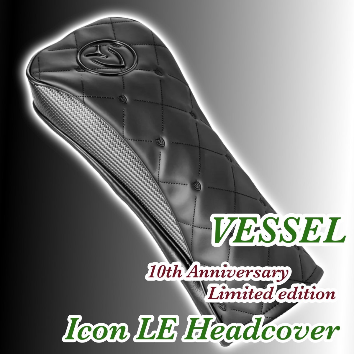 Veaael Icon LE Headcover VESSEL 10th Anniversary Limited edition