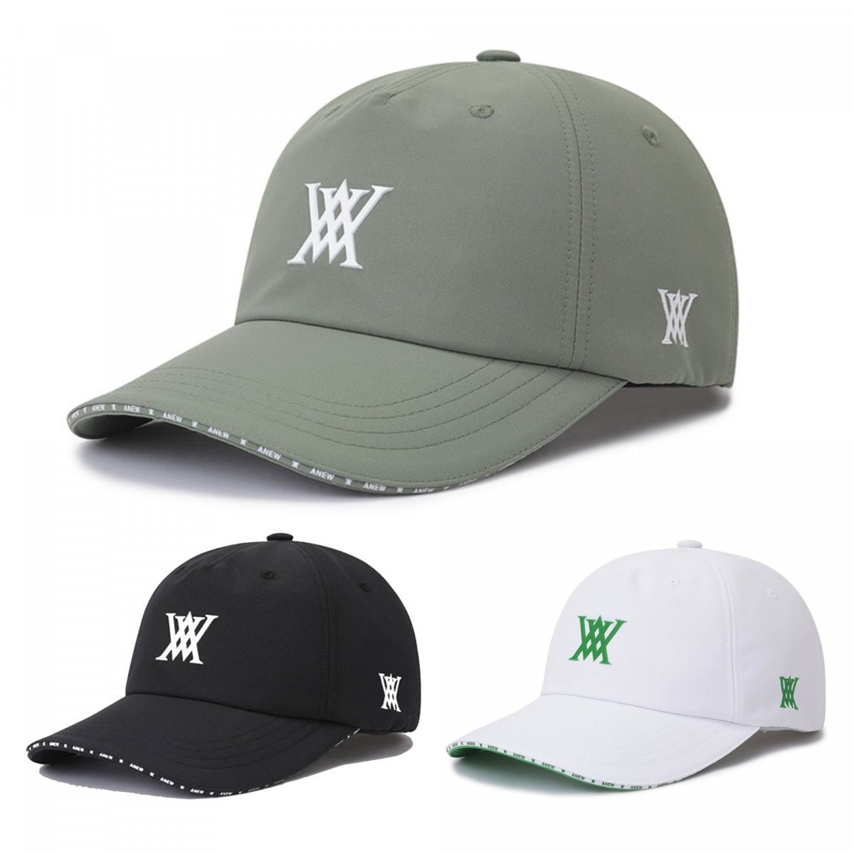 ANEW (U)MAGNETIC BUCKLE POINT BALL CAP 【全3色】 / アニュー