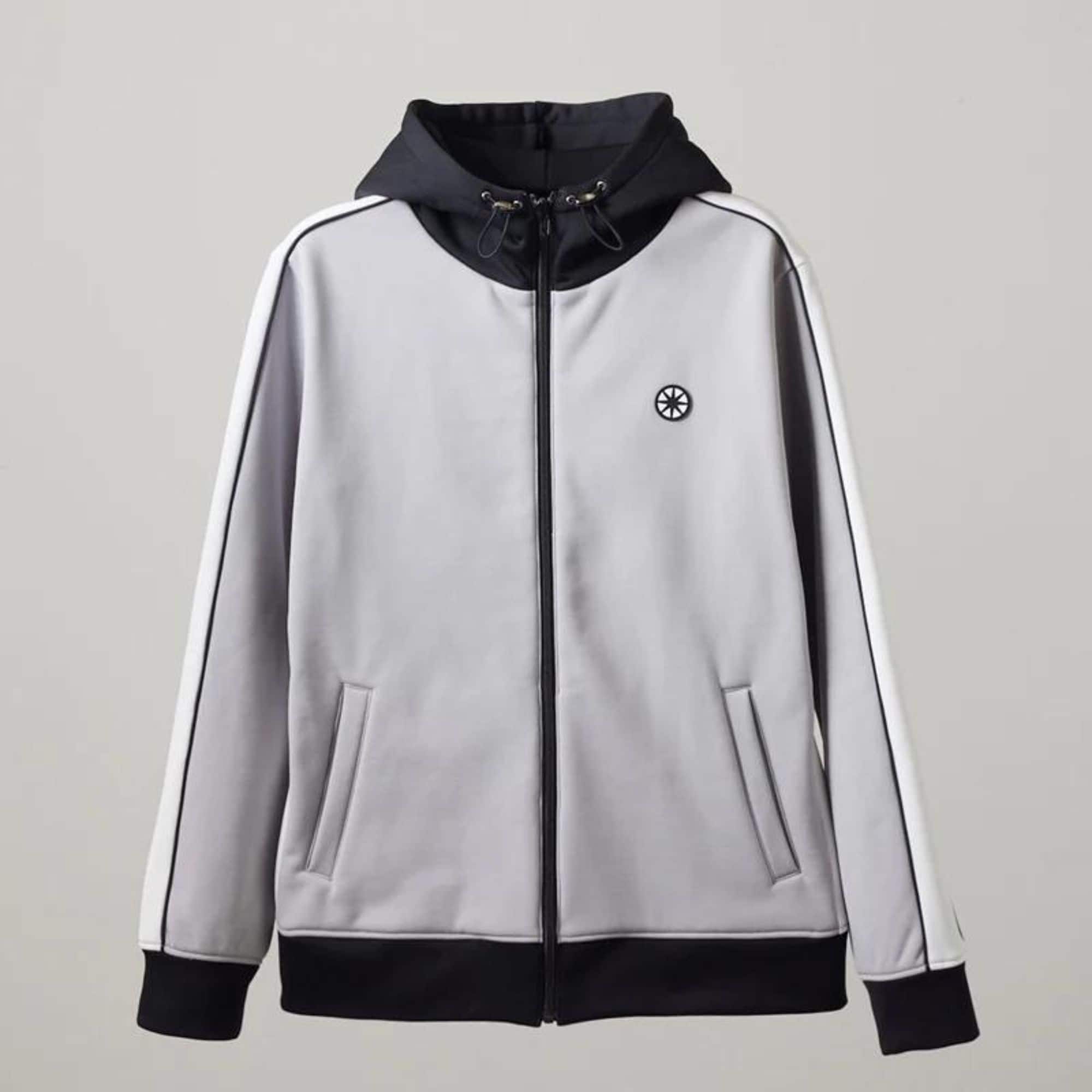 BANDEL フード付きホワイトジャケット メンズウェア / ジャケット