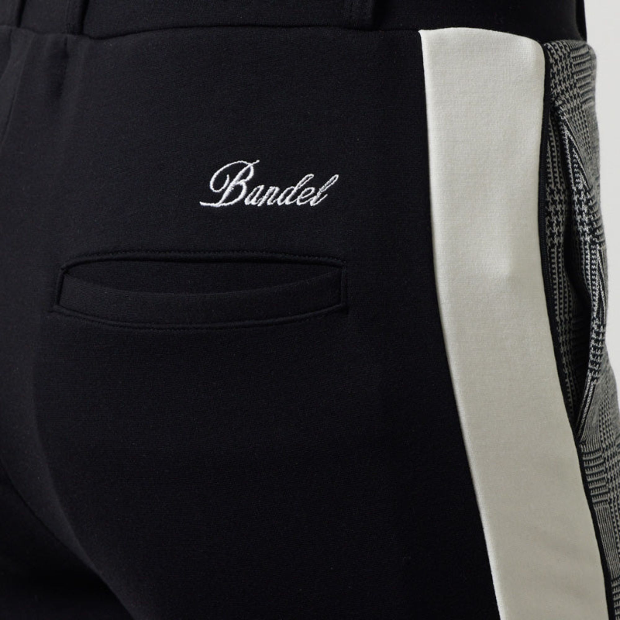 BANDEL WOMENS GLEN CHECK BICOLOR LONG PANTS / バンデル レディース